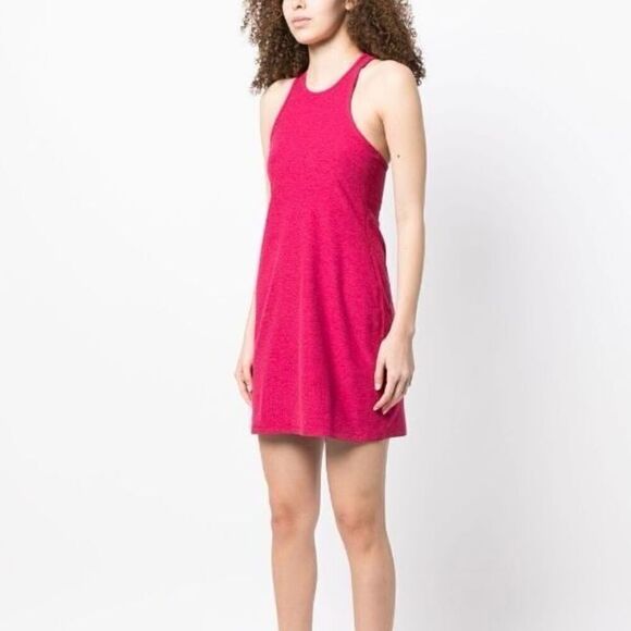 Beyond Yoga Spacedye Under Lock and Key Mini Dress Pink Magenta - Picture 1 of 9